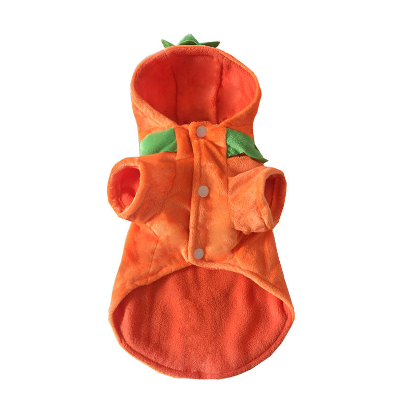 Pumpkin Demon Pet Halloween Costume